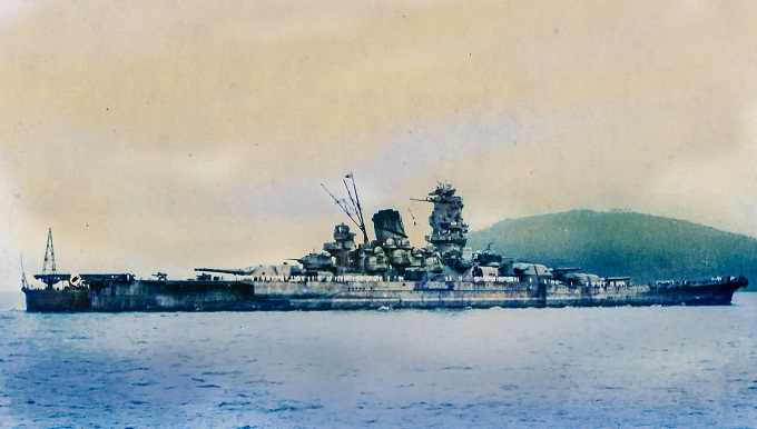 Japońskie superdrednoty typu Yamato. Część 2