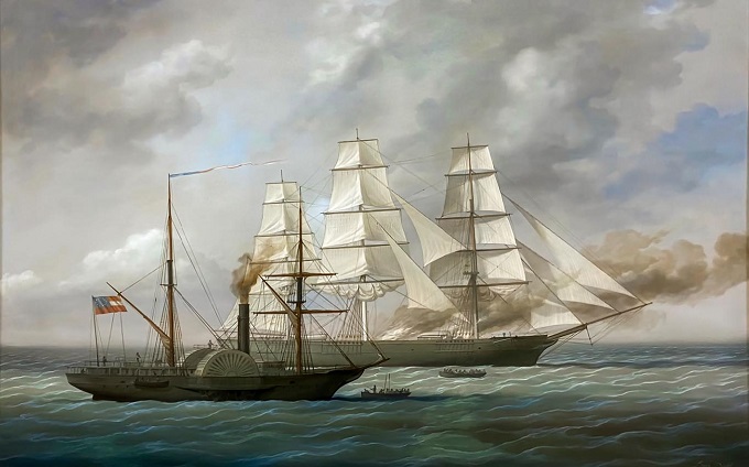 „Skok w ciemność”: misja CSS Nashville