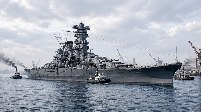 Japońskie superdrednoty typu Yamato - część 5