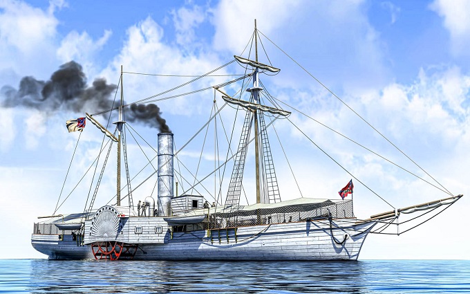 Burzliwa noc w cieśninie Ossabaw: abordaż USS Water Witch
