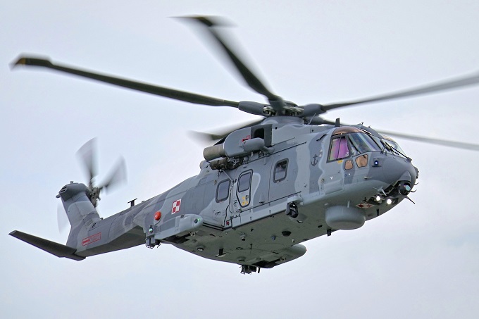 Śmigłowiec AW101 w zadaniach nad morzem