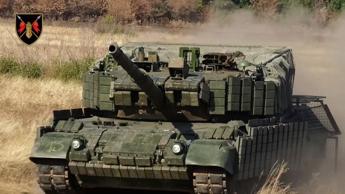 Ukraińska służba czołgów Leopard 1A5
