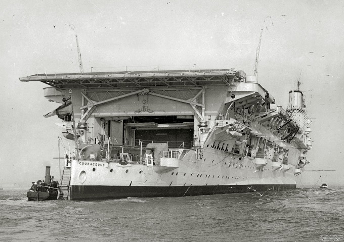 HMS Courageous – pierwsza ofiara wrześniowej ofensywy U-bootów
